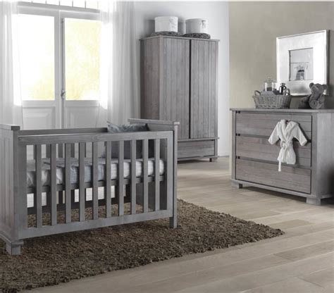 Kidsmill Malmo Grey Nursery Furniture Set