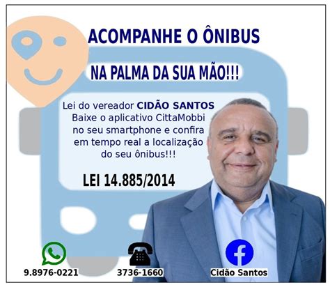 Cidão Santos on Twitter É muito bom ao pegar o transporte público e