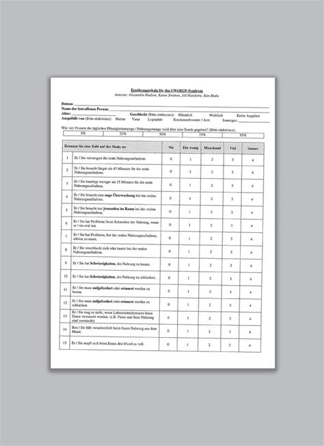 Feeding Scale For Charge Syndrome German Dr Kim Blake