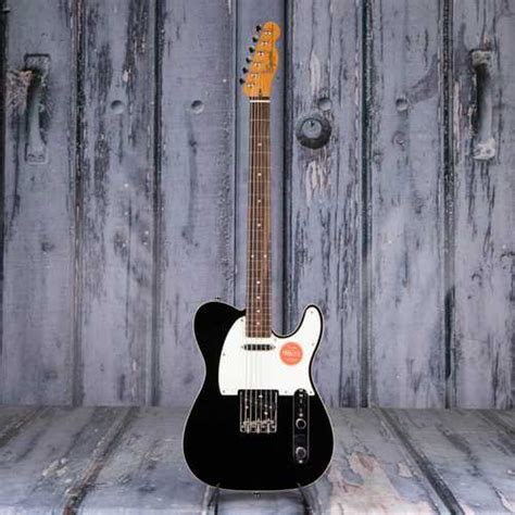 Squier Classic Vibe Baritone Custom Telecaster Black Guitars Electric