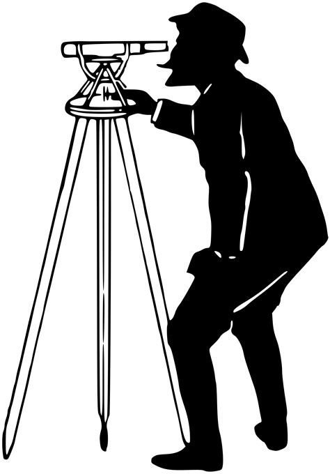 Land Surveyor Clipart