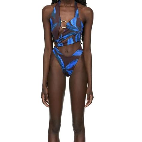 Louisa Ballou Sex Wax One Piece Swimsuit SIZE Depop