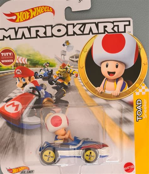 Hot Wheels Mario Kart Toad Sneeker Universo Hot Wheels