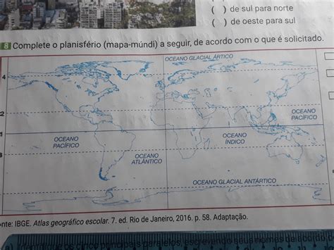 Pinte O Mapa De Acordo A Legenda Librain