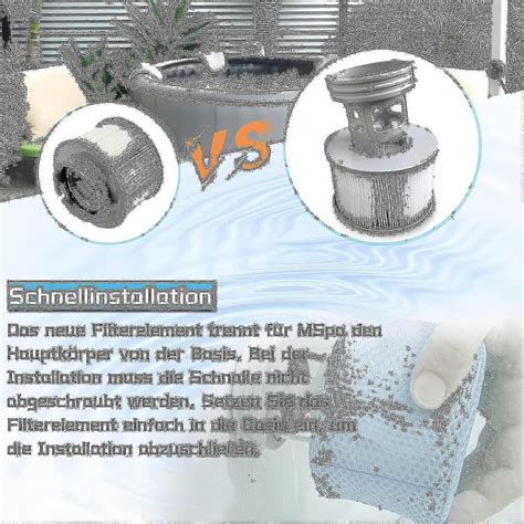 X Premium Quality Replacement Filter Cartridges For Mspa Hot Tubs Spa Pools Snngv Fruugo Se