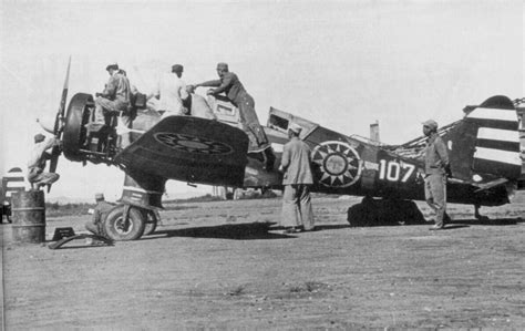 [Photo] Captured Ki-36 aircraft with Chinese markings, 1930s | World ...