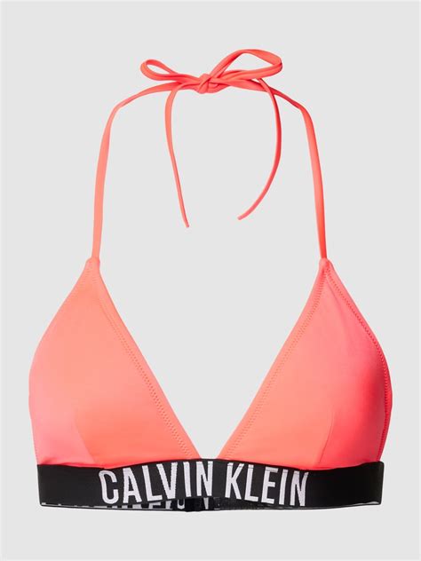 Calvin Klein Underwear Bikini Oberteil Mit Label Bund Modell Intense