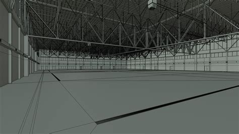 ArtStation - Airplane Hangar Interior 12 | Resources