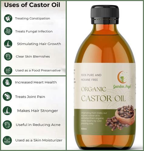 Guardian Angels Organic Castor Oil Our Castor Oil Is 100 Pure Hexane