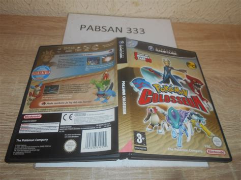 Gamecube Pokemon Colosseum Pal Espa Ol Completo Ebay