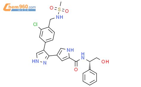 496962 36 8 1H Pyrrole 2 Carboxamide 4 4 3 Chloro 4 Methylsulfonyl