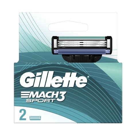 Змінні картриджі 2 шт Gillette Mach3 Sport к/уп купити в Києві та ...