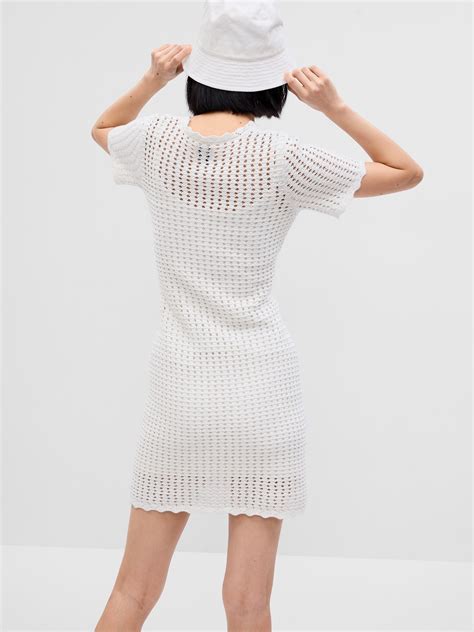 Crochet Mini Dress Gap