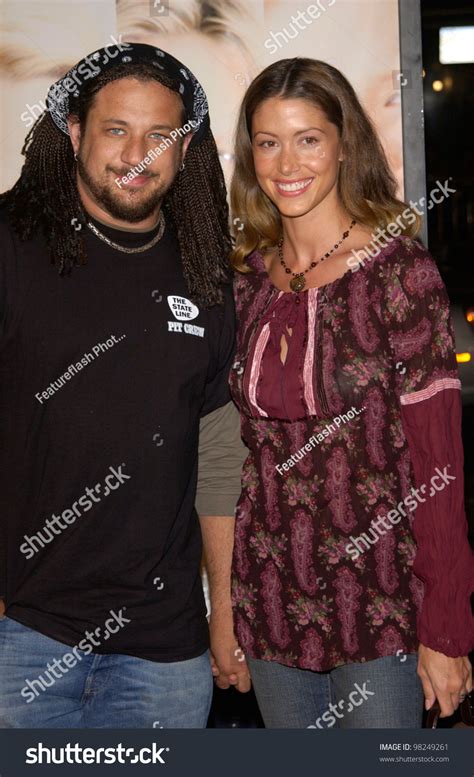 Actress Shannon Elizabeth Husband Joe Los Stock Photo 98249261