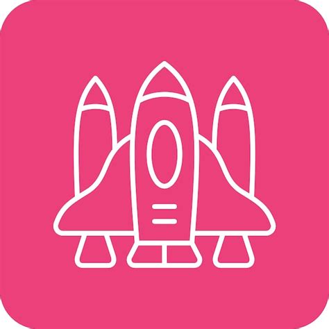 Premium Vector Spacecraft Icon