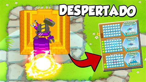 Despertei O Macaco Engenheiro Colocando O Templo Nele Em Bloons Td