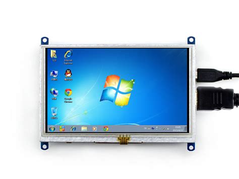 Màn hình LCD 5inch HDMI B 800x480 cảm ứng điện trở Waveshare