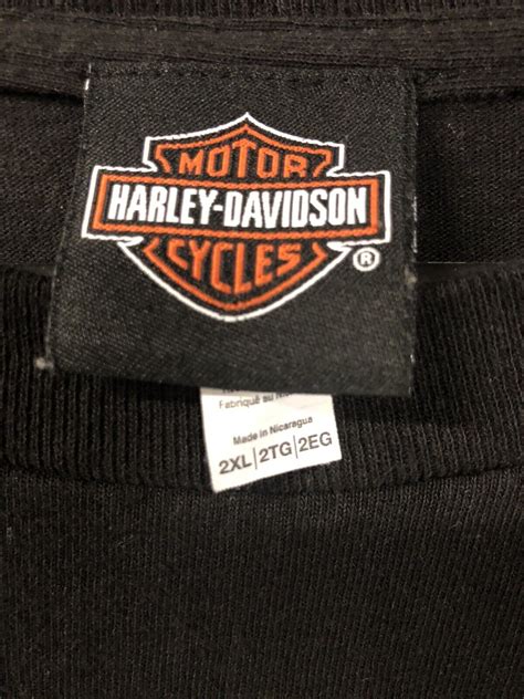 Harley Davidson Military Overseas Tour T Shirt Gem