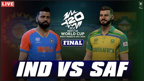 India💙 Vs South Africa💚 T20 World Cup 2024🏏 Final 🏆 Cricket 24