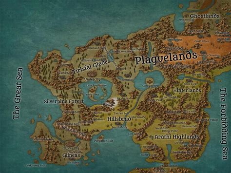 Map Of Lordaeron Inkarnate Rwow