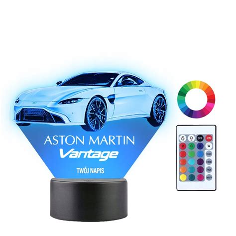 Lampka Nocna 3D Led Aston Martin Prezent Plexido Sklep EMPIK