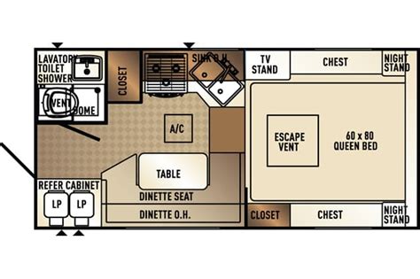 Palomino Truck Camper Floor Plans - floorplans.click