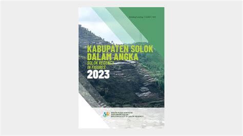 Kabupaten Solok Dalam Angka Kompaspedia