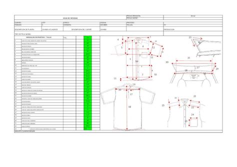 Xls Ficha Tecnica De Camisa Dokumen Tips