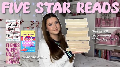 My 5 Reads Every Book Ive Given A 5 Star Rating Ella Rose Reads