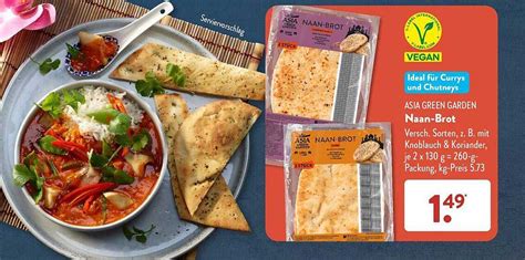 Asia Green Garden Naan Brot Angebot Bei Aldi S D Prospekte De