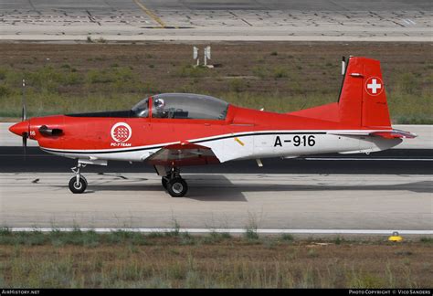 Aircraft Photo of A-916 | Pilatus NCPC-7 | Switzerland - Air Force ...