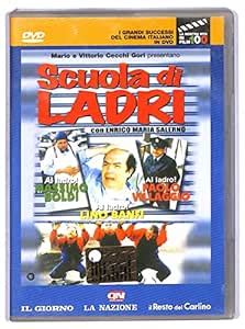 EBOND Scuola Di Ladri EDITORIALE DVD Amazon It Paolo Villaggio Lino