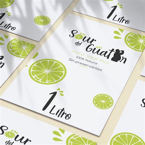 Etiqueta Pisco Sour On Behance