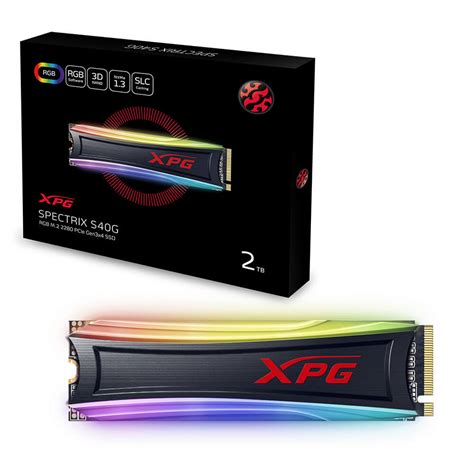 Unidad De Estado Solido Ssd M Nvme Tb Adata Xpg Spectrix S G Rgb