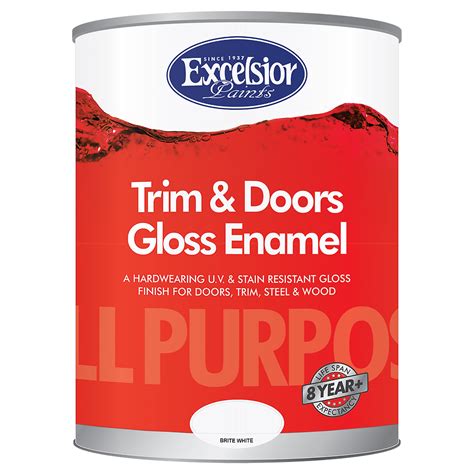 All Purpose Trim And Doors Gloss Enamel Excelsior Paints