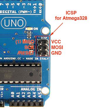 Icsp Arduino Uno Pinout Mazboard