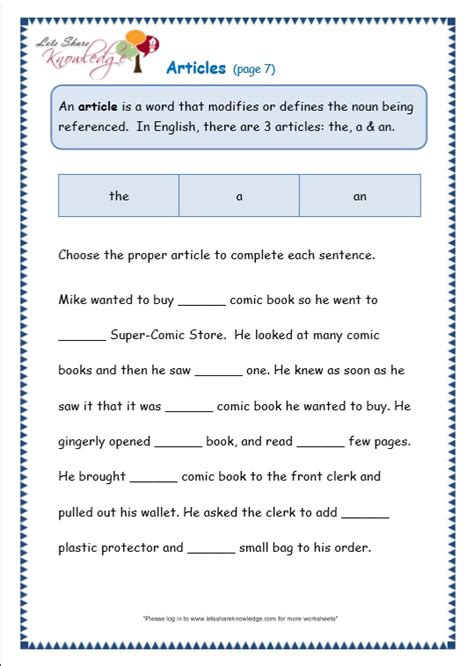 2nd Grade Grammar Worksheets Adjectives Lucky Little Learners