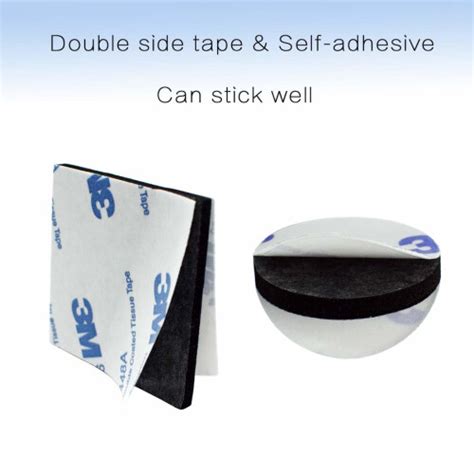 Double Sided Sticky Pads Black Pcs M Adhesive Foam Pads Mounting