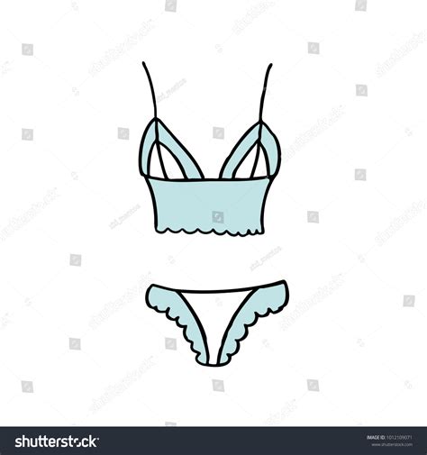 Lingerie Doodle Icon Stock Vector Royalty Free Shutterstock