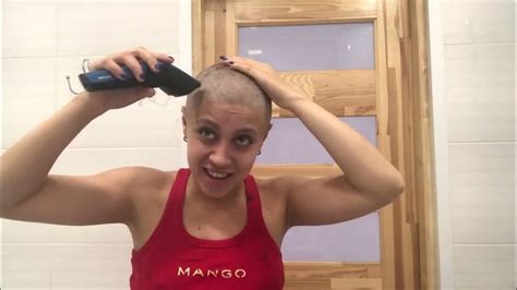 Russian Girl Shaves All Her Long Hair Off Impulsive Headshave😱 Youtube