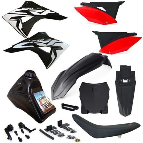 Kit Pl Stico Completo Crf Adapt Vel Xr Tornado Xr Number