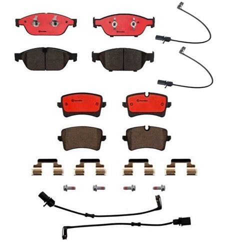 Brembo Disc Brake Pads Kit Front And Rear Brembo Kit