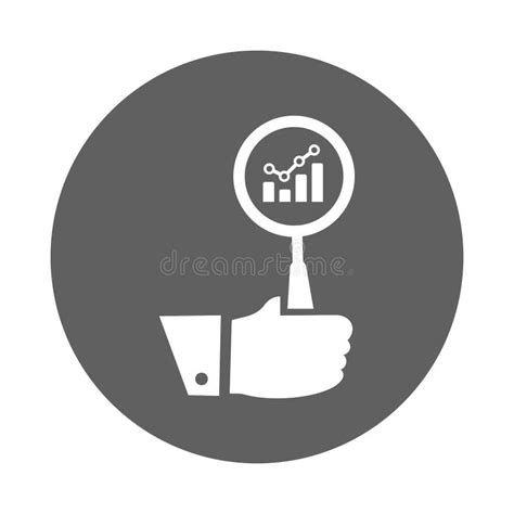 Icono Gr Fico De An Lisis Anal Tico Esbozo Vectorial Gris Stock De Ilustraci N Ilustraci N De