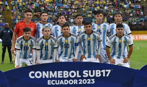 Argentina Cerr Su Participaci N En El Sudamericano Sub Con Derrota