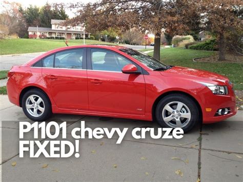 P1101 Chevy Cruze Code FIXED! - Three Bay Garage