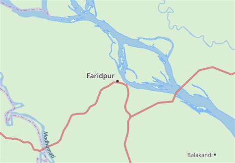 MICHELIN Faridpur map - ViaMichelin