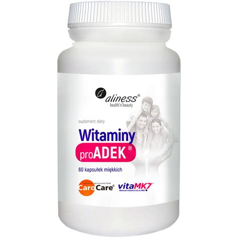 Witamina ADEK Complex Aliness A E D3 K2 MK 7 10175558225 Allegro Pl