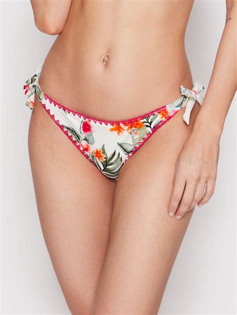 Banana Moon Bikini Pezzo Sotto Dimka Palm Rose JZB11 Beige Modivo It