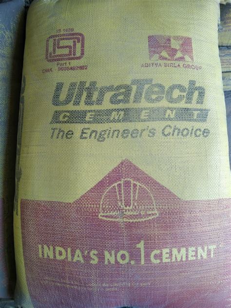 Ultratech Cement 53 Grade At Rs 410 Bag Ultra Tech Cements In