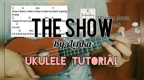 Lenka The Show Guitar Chords